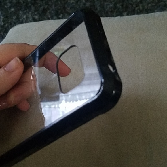 Galaxy S7 ACTIVE phone case - black / schnauzer - Picture 2 of 4